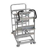 Deluxe Multi-Tier Picking Trolley, Ideal for Stock Room Environments
