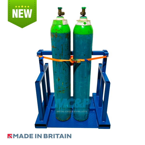 Forklift Gas Bottle Handler. Fully Assembled £495+VAT