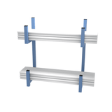 Free standing or wall mounted cantilever pipe rack