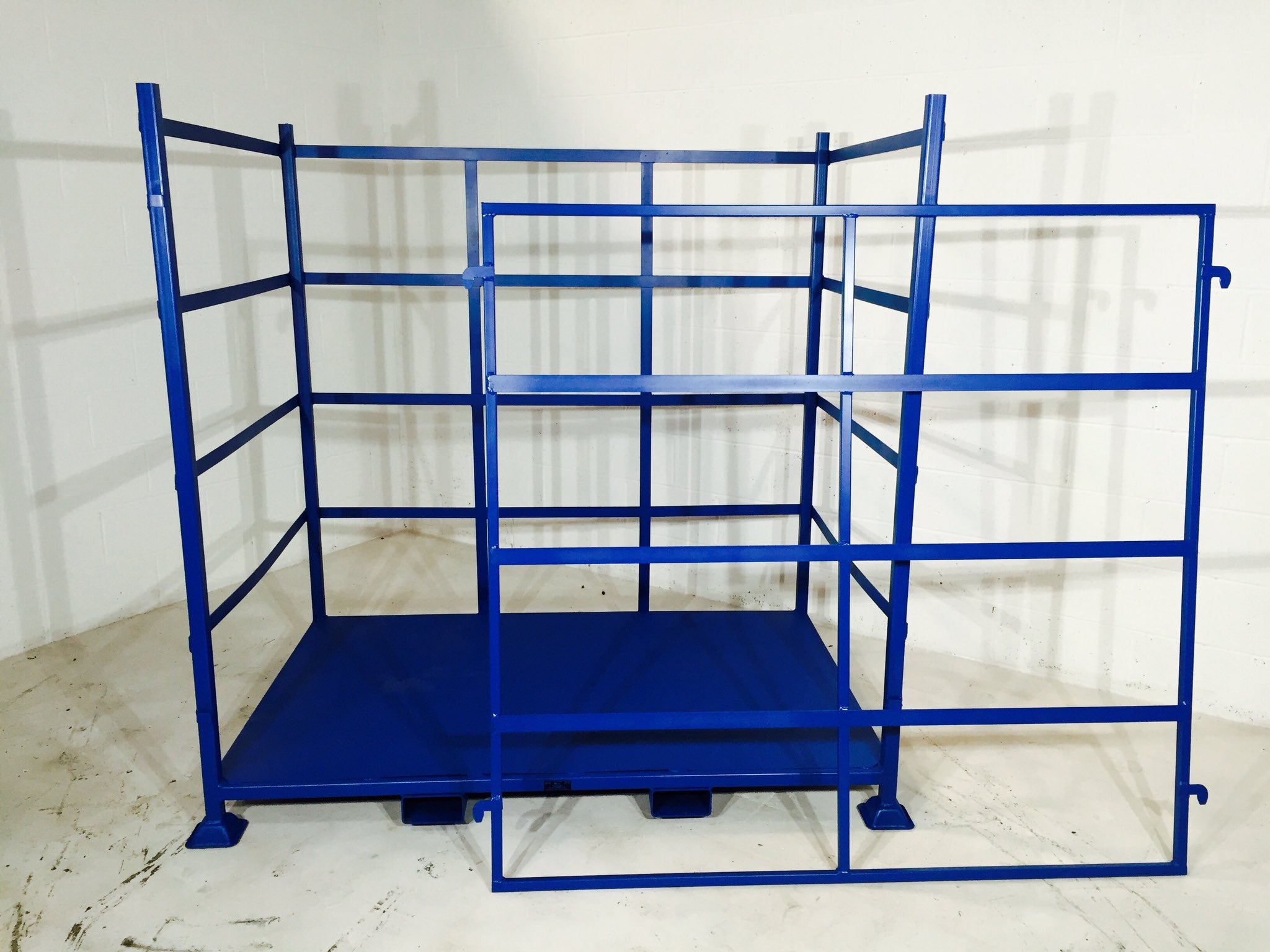 Heavy Duty Pallet Cage Unit With Detachable Front Section