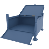 Large lockable site stillages with a large 1000KG load capacity