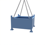 Crane Lift Stillage & Lifting Basket with Solid Sides