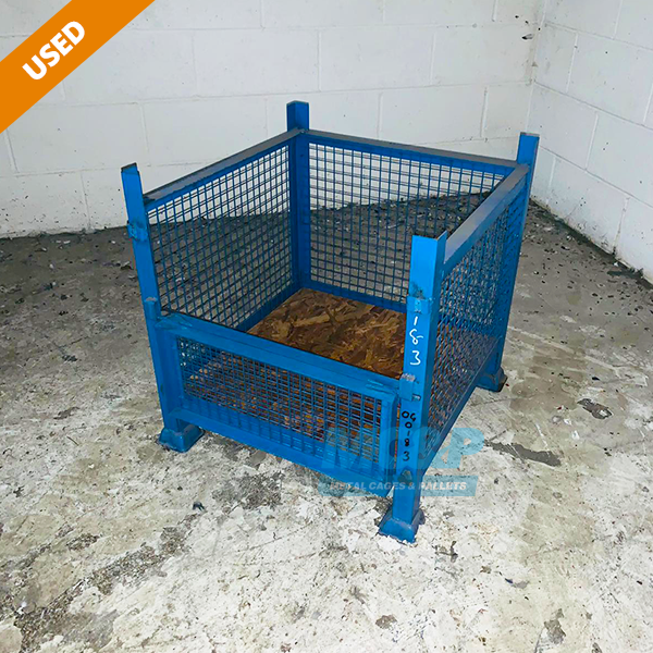 Box Stilage Used Metal Stillages - With Half-Drop Front - £69