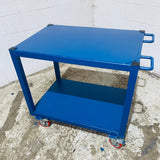 Metal 2 tier table trolley