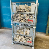 Shop for stackable and collapsible pallet cage stillages