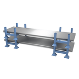 Stackable Cradle Stillage for Bars, Scaffolding, Tubes & Pipes