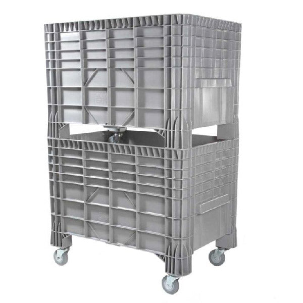 Shop for stackable industrial box pallets with castor wheels