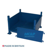 Storage Bin/Stillage With Solid Sides and Removable Front
