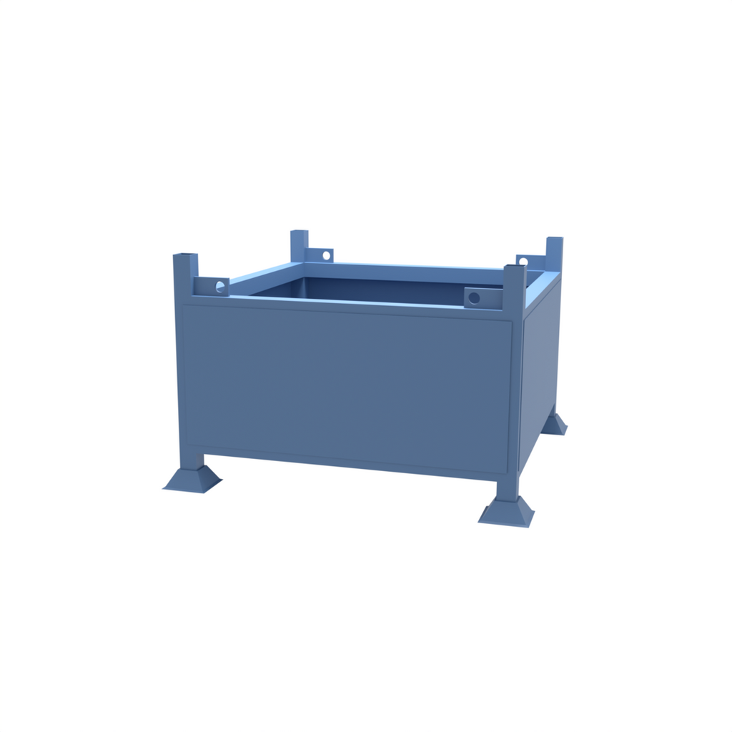 Crane Lift Stillage with Solid Sides & Base. Customise From £340
