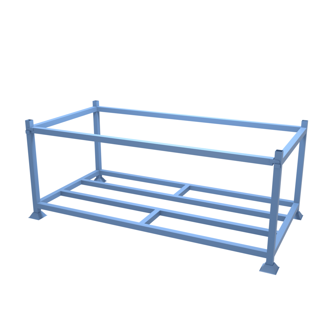 Our tyre stillage rack safely stores car tyres