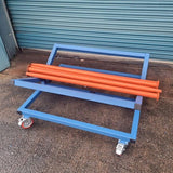 V cart mobile pipe trolley with 500kg load capacity